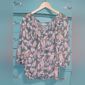 Paisley Sky blouse